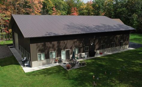 comptemporain house metal builders i|Custom Pole Barn Houses & Metal Building Homes .